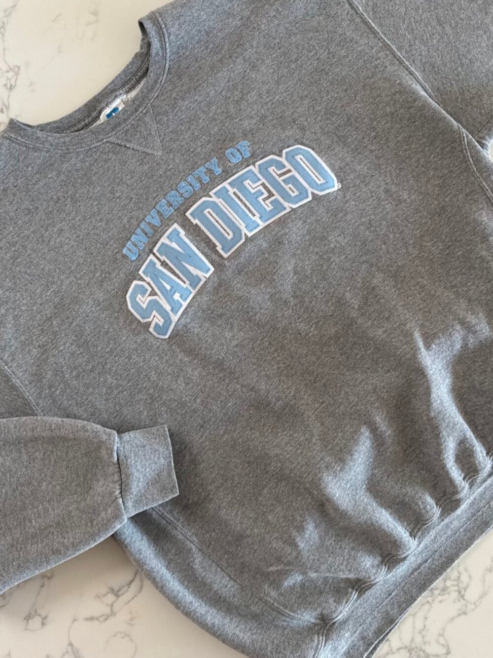 Russell Athletic University of San Diego Crewneck Sweatshirt - Grey - Size 3XL